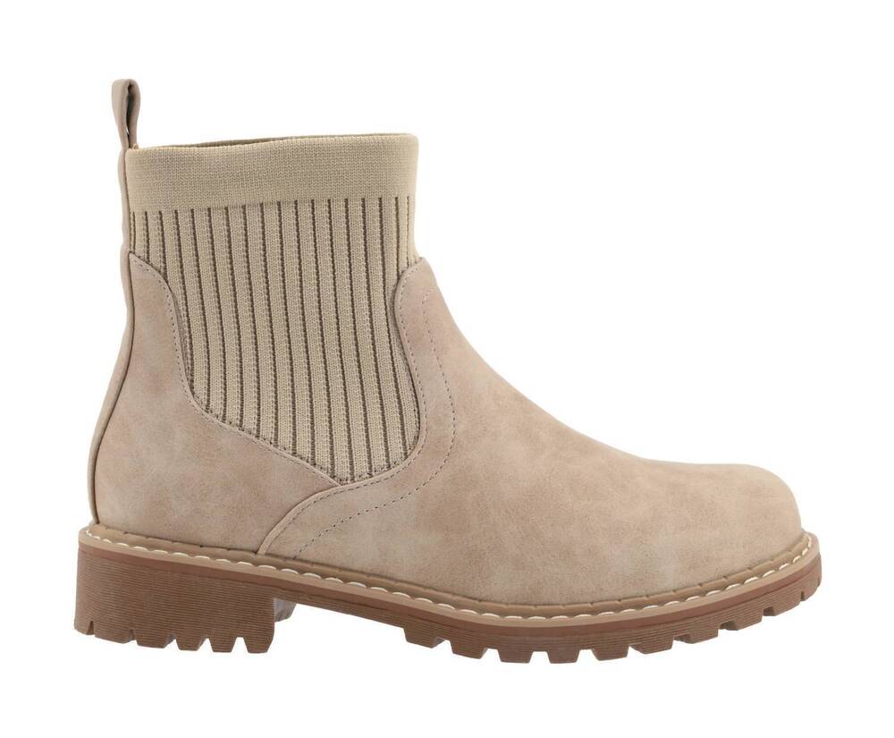 NEW CORKYS FOOTWEAR women's cabin fever bootie in beige